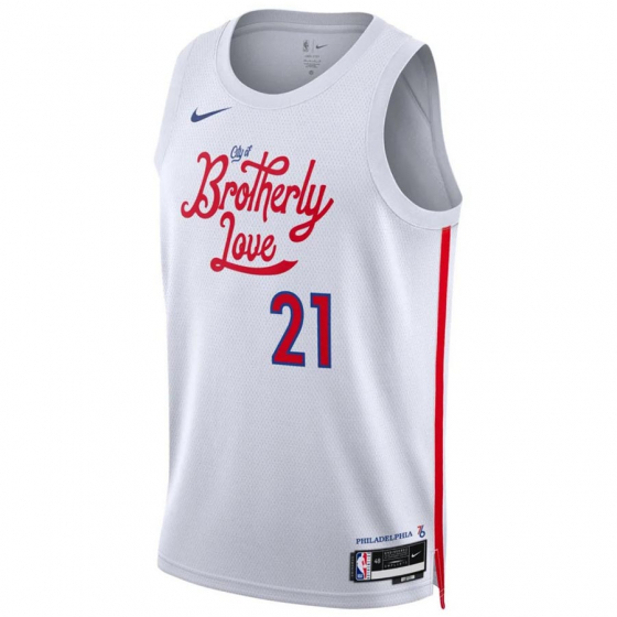 76ERS Swingman-Embiid i gruppen BASKETKLDER / HERR BASKETKLDER  / Tanks hos 2WIN BASKETBUTIK (DO9606-101)