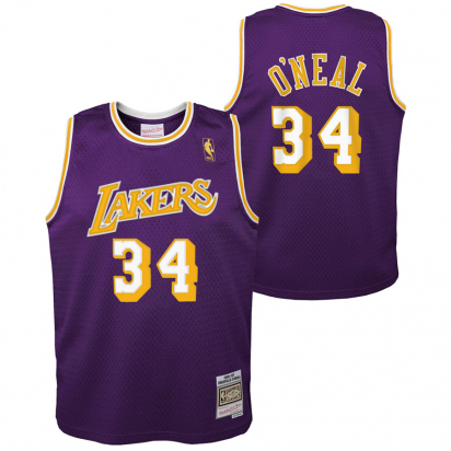 Lakers-Shaq Swingman Jr i gruppen BASKETKLDER / JUNIOR BASKETKLDER  / Tanks hos 2WIN BASKETBUTIK (EN2B7BRD0-LAKSO)