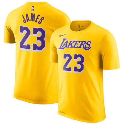 Lakers-LeBron Jr i gruppen BASKETKLDER / JUNIOR BASKETKLDER  / T-Shirts hos 2WIN BASKETBUTIK (EZ2B711F1-LAKJL)