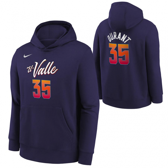 Suns-Durant Hoody Jr i gruppen BASKETKLDER / JUNIOR BASKETKLDER  / Hoodies / Jackor hos 2WIN BASKETBUTIK (EZ2B7HDL5-SUNKD)