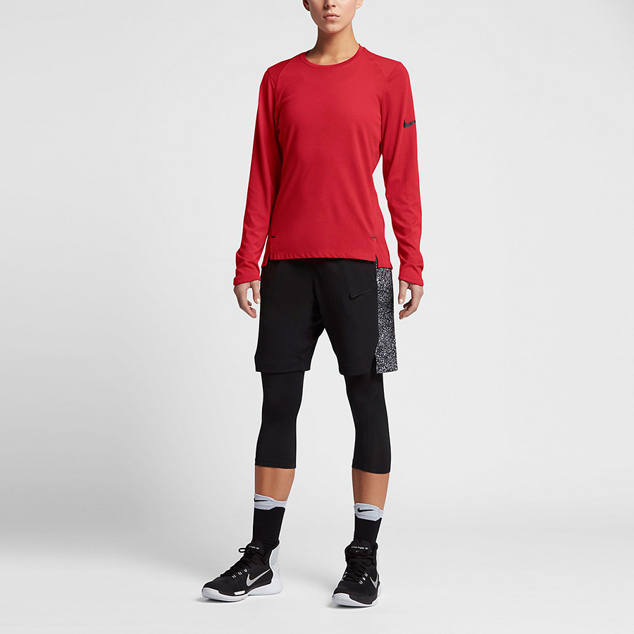 nike breathe elite long sleeve shirt