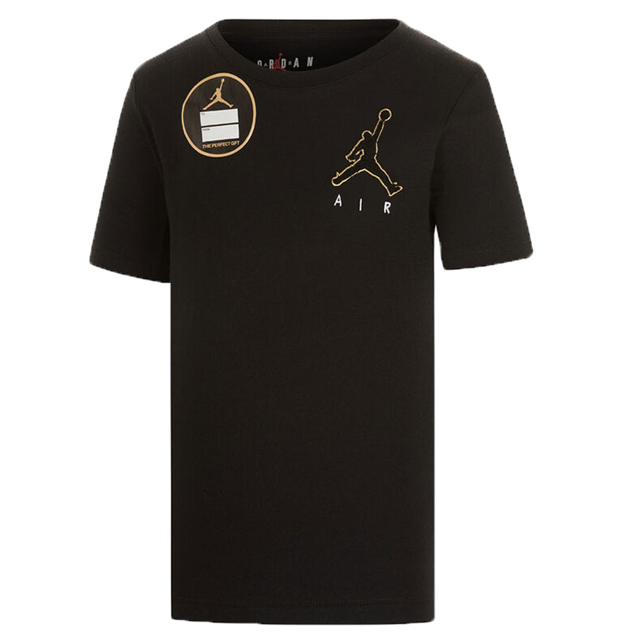 jordan t shirt black and gold